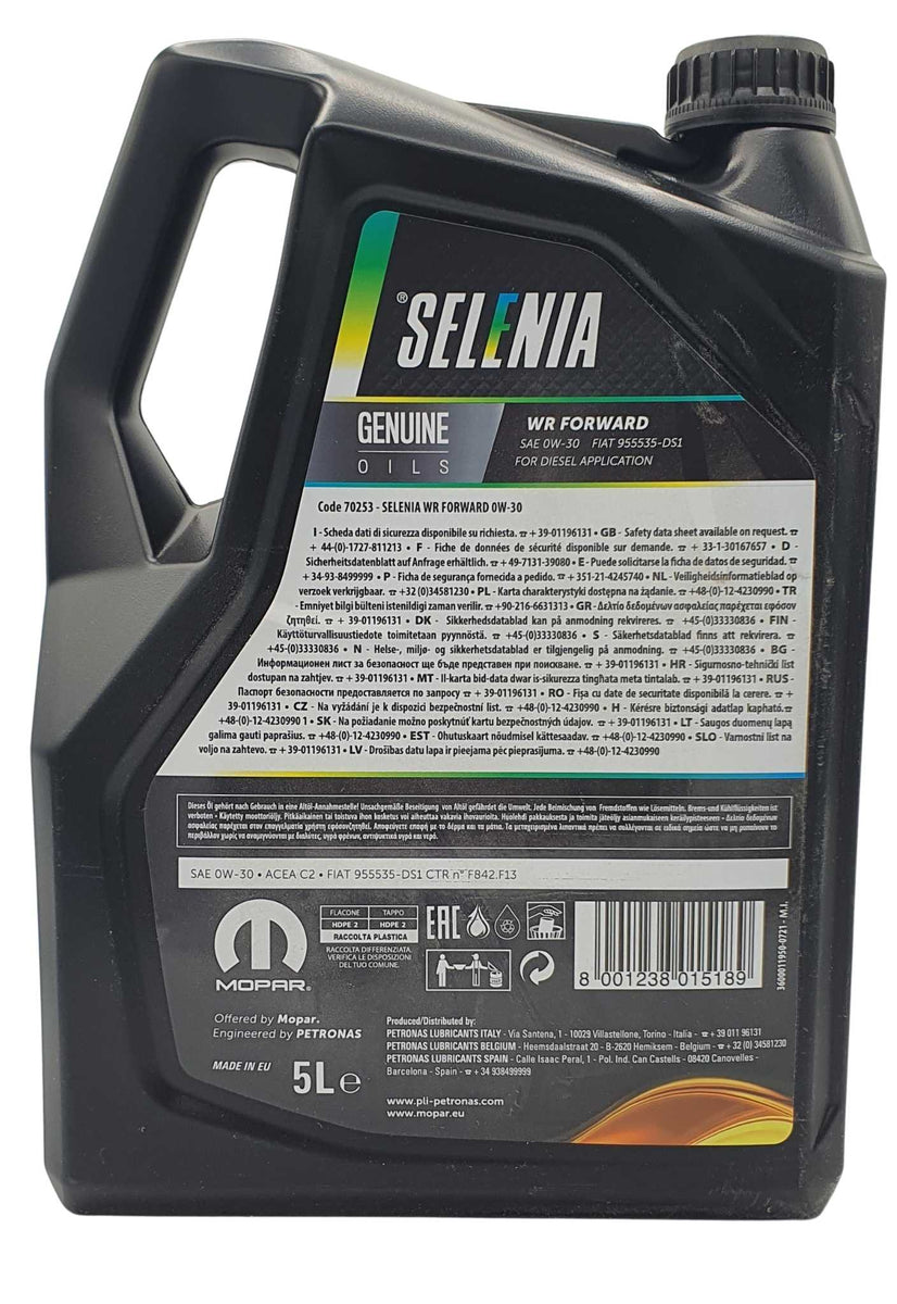 Petronas Selenia WR Forward 0W-30 5 Liter – oel-billiger